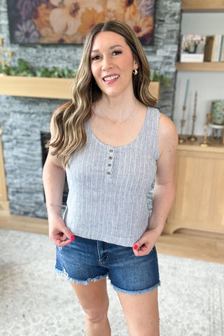 Hollis Boxy Henley Tank