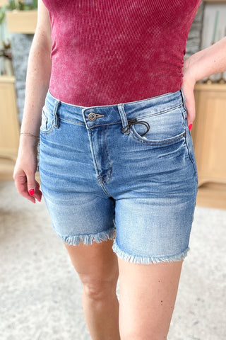Lennyn High Rise Mica Shorts