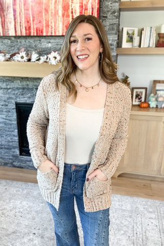 Rosaline Multi Color Popcorn Knit Cardigan FINAL SALE
