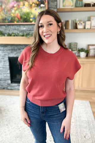 Gabriella Short Sleeve Sweater Top