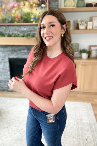 Gabriella Short Sleeve Sweater Top