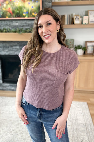 Rivierah Patch Pocket Knit Top