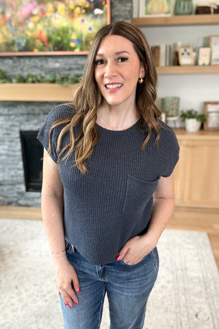 Rivierah Patch Pocket Knit Top