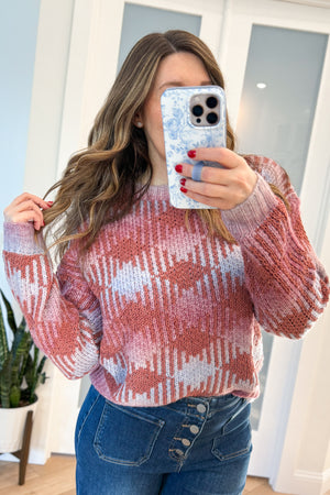 Adeline Multicolor Plaid Sweater