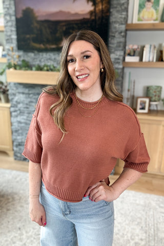 Haydn Exposed Seam Knit Top