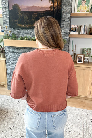 Haydn Exposed Seam Knit Top