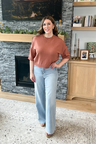Haydn Exposed Seam Knit Top