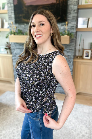 Coconut Coast Smocked Floral Tank Top