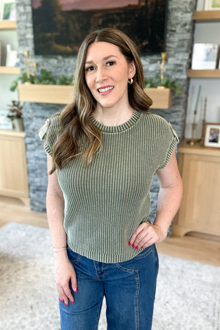 Jullia Back Button Knit Top