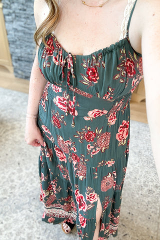 Free Spirit Spaghetti Strap Maxi Dress