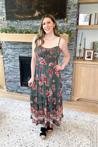 Free Spirit Spaghetti Strap Maxi Dress
