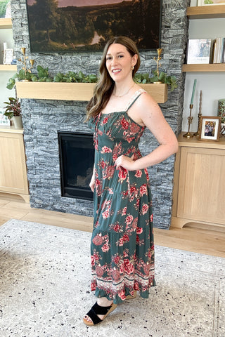 Free Spirit Spaghetti Strap Maxi Dress