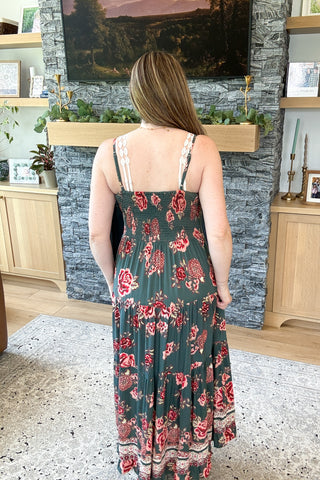 Free Spirit Spaghetti Strap Maxi Dress