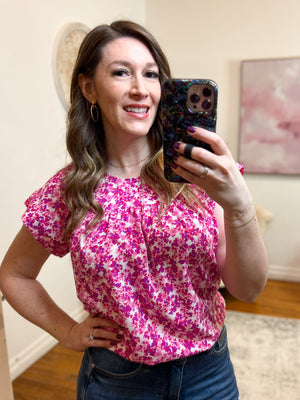 Daisy Ditsy Floral Top