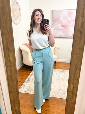 Pamela High-Waist Trousers