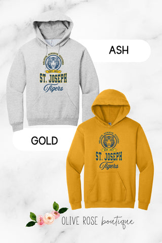 St. Joseph Tiger Stamp Hoodie (MADE TO ORDER)