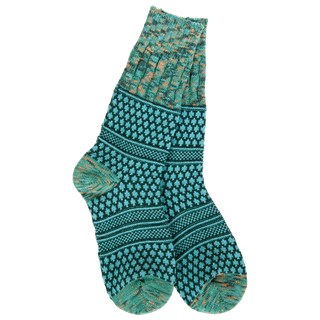Gallery Textured Crew Socks - Woodland
