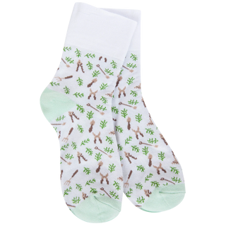 Weekend Garden Mini Crew Socks - Garden Tools