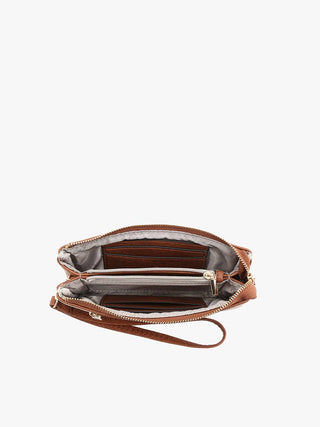 Ariel Dual Compartment Wristlet Wallet