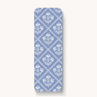 Bookmark - Blue Trellis