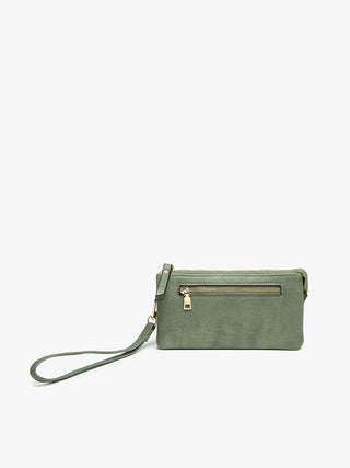 Ariel Dual Compartment Wristlet Wallet