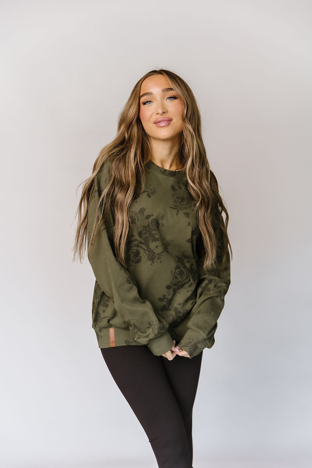 The Cozy Wrap Top - Olive & Rose