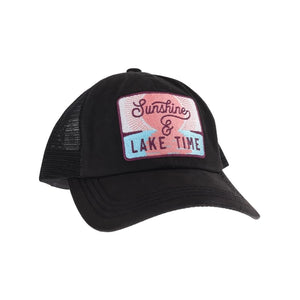Sunshine & Lake Time Patch Hat