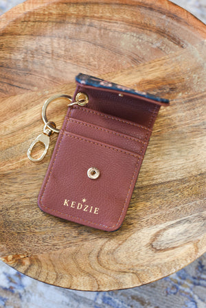 Essentials Only ID Holder Keychain by Kedzie