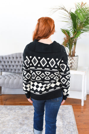 Katherine Quarter-Zip Sweater FINAL SALE
