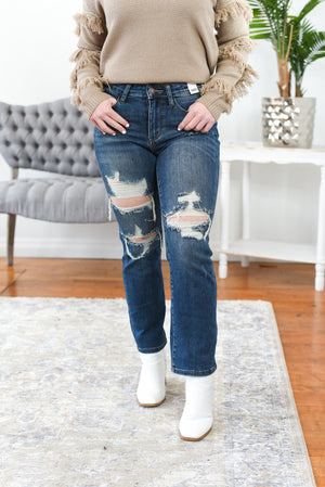 Catherine Mid-Rise Straight Judy Blue Jeans FINAL SALE