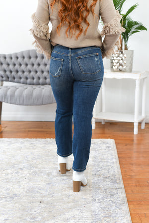 Catherine Mid-Rise Straight Judy Blue Jeans