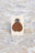 Brown Crosshatch Teardrop