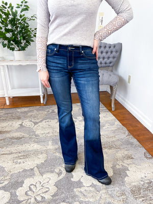 Claudia High Rise Flare Kancan Jeans