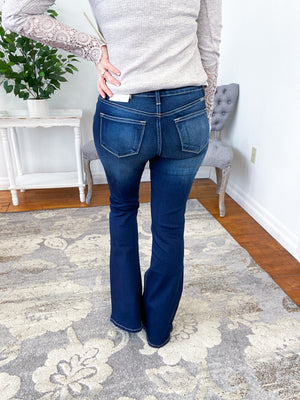 Claudia High Rise Flare Kancan Jeans